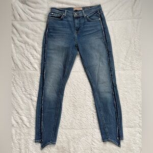 7 For All Mankind Luxe Vintage The Ankle Skinny Jeans Women’s Size 28